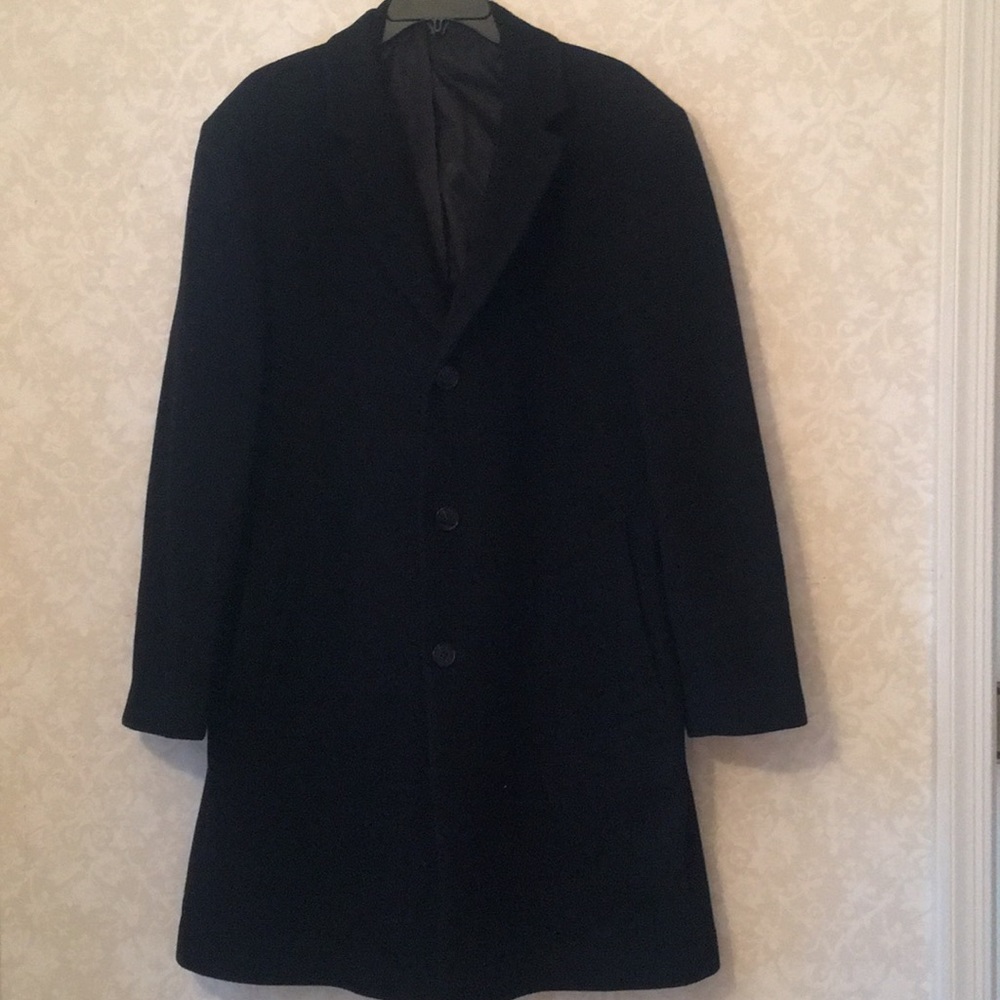 Calvin Klein black wool coat i